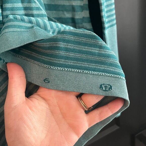Lululemon Swiftly Tech Long Sleeve Crew Size 6 Heathered Forage Teal - Picture 7 of 8